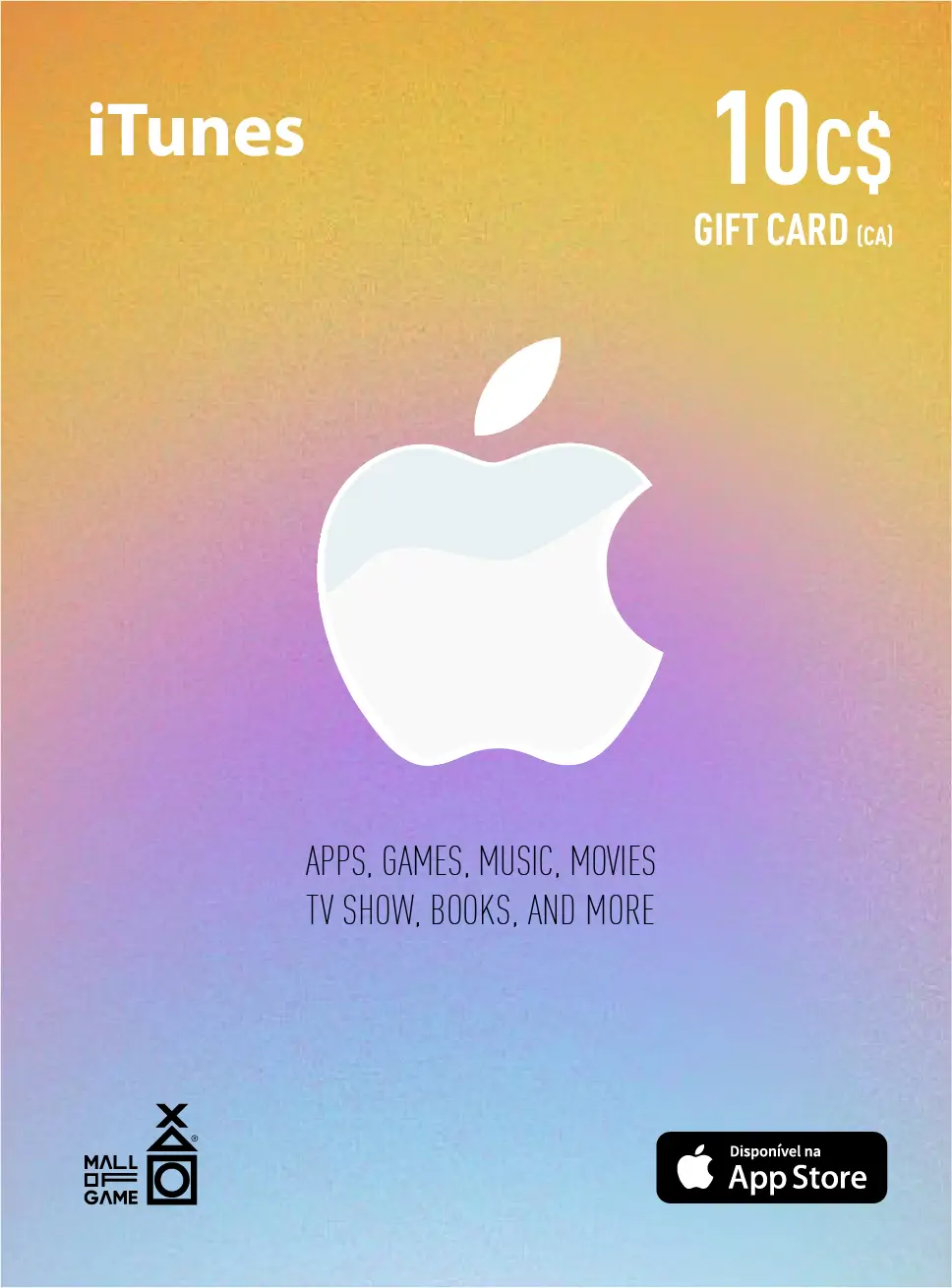 iTunes CAD10 Gift Card (CA)